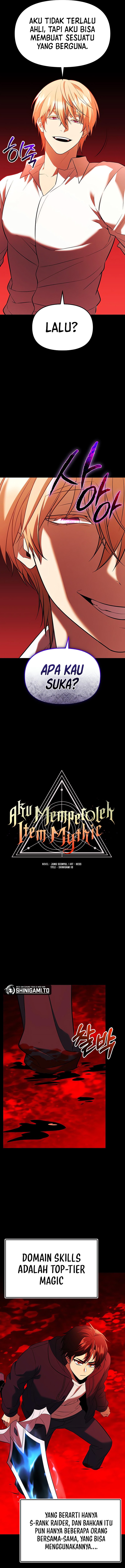 Read I Obtained a Mythic Item (ID) Manga Online