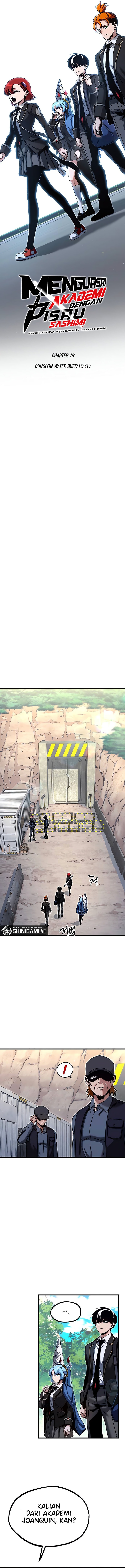 Read I Took over The Academy With a Single Sashimi Knife (ID) Manga Online