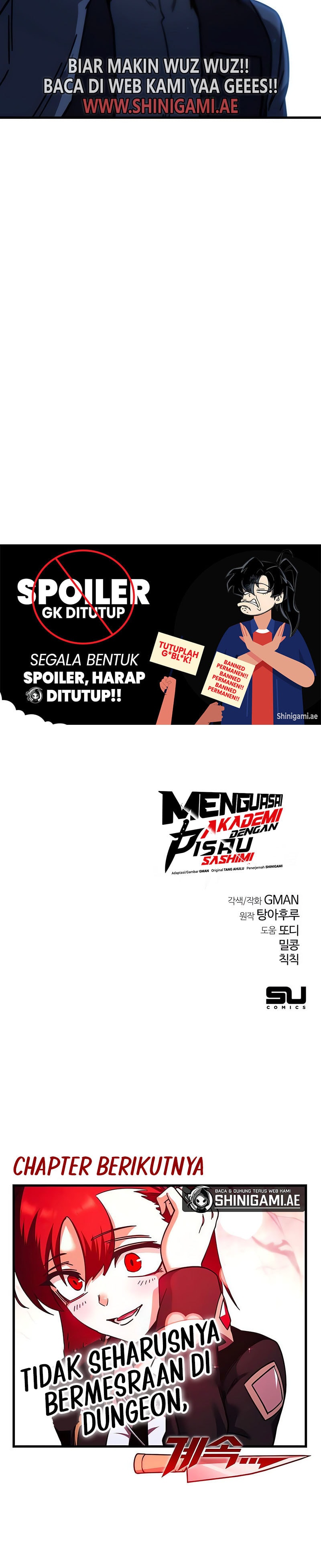 Read I Took over The Academy With a Single Sashimi Knife (ID) Manga Online