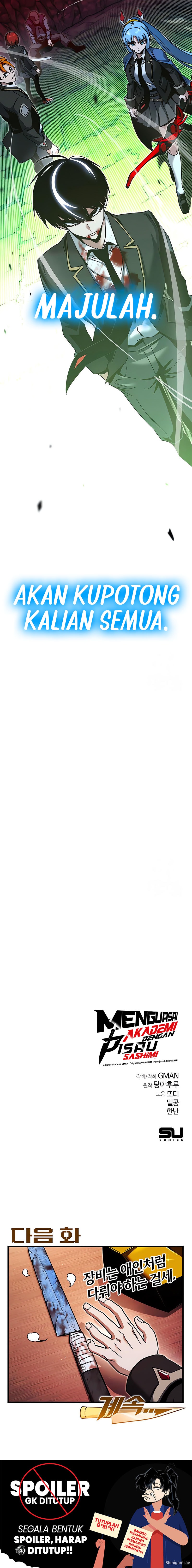 Read I Took over The Academy With a Single Sashimi Knife (ID) Manga Online