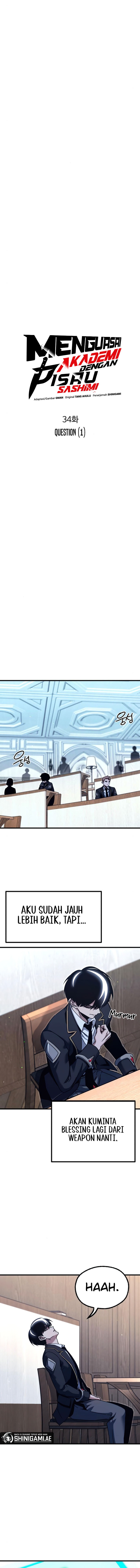 Read I Took over The Academy With a Single Sashimi Knife (ID) Manga Online