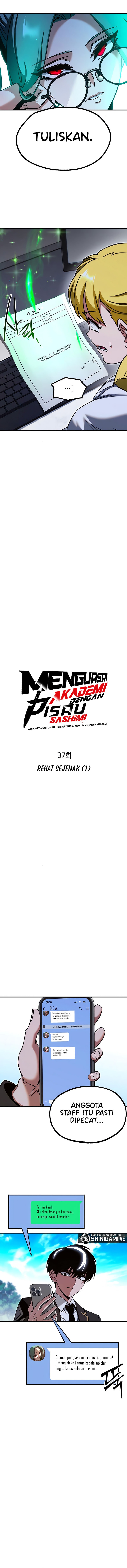 Read I Took over The Academy With a Single Sashimi Knife (ID) Manga Online