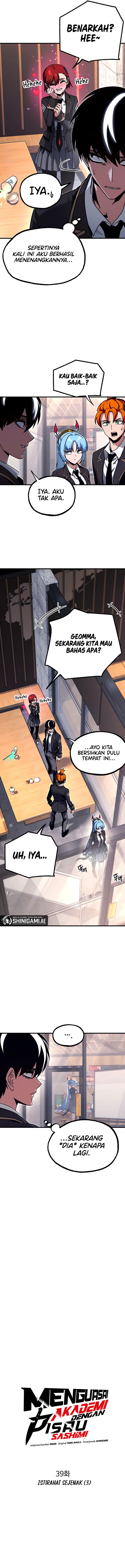 Read I Took over The Academy With a Single Sashimi Knife (ID) Manga Online