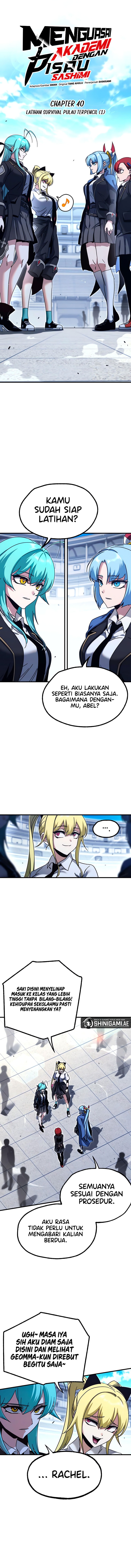 Read I Took over The Academy With a Single Sashimi Knife (ID) Manga Online