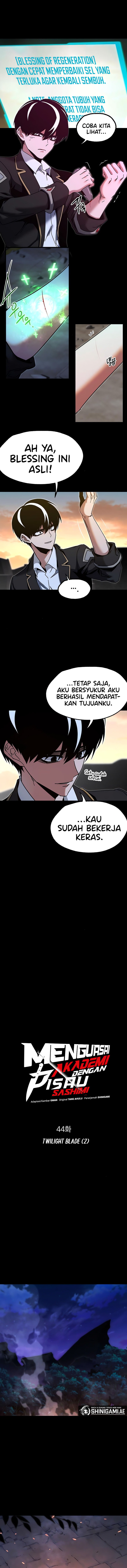 Read I Took over The Academy With a Single Sashimi Knife (ID) Manga Online