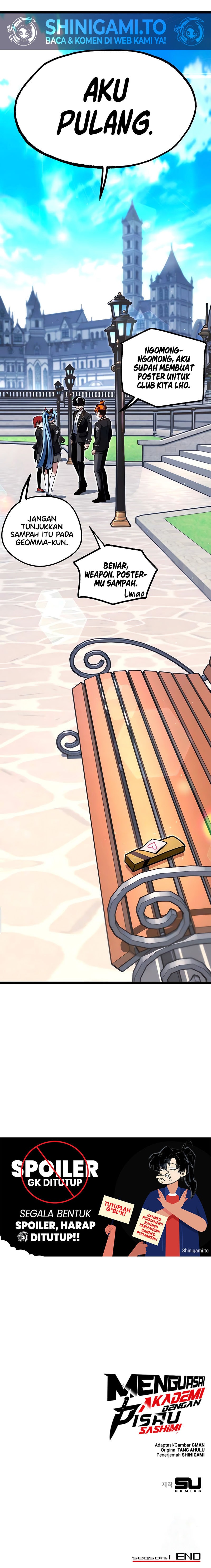 Read I Took over The Academy With a Single Sashimi Knife (ID) Manga Online