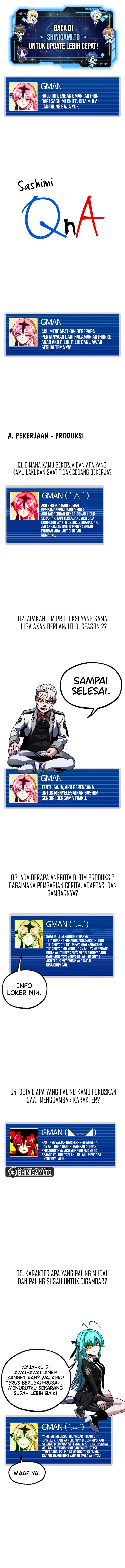 Read I Took over The Academy With a Single Sashimi Knife (ID) Manga Online