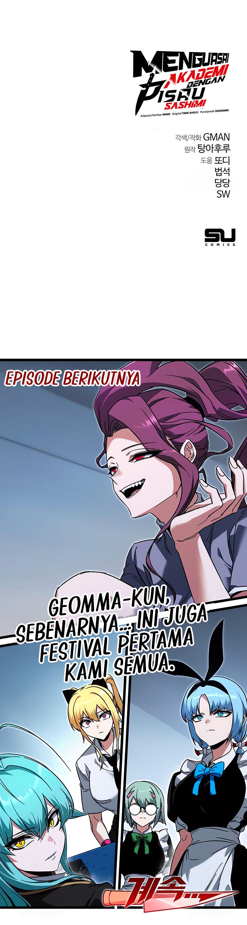 Read I Took over The Academy With a Single Sashimi Knife (ID) Manga Online