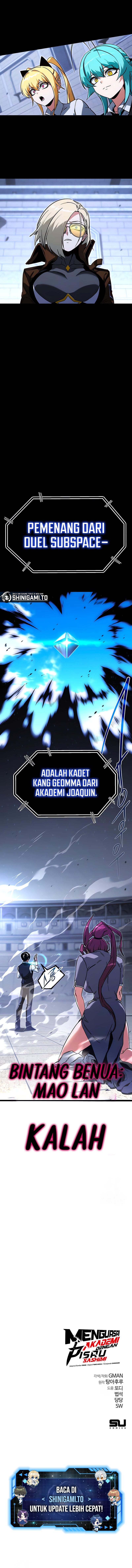 Read I Took over The Academy With a Single Sashimi Knife (ID) Manga Online