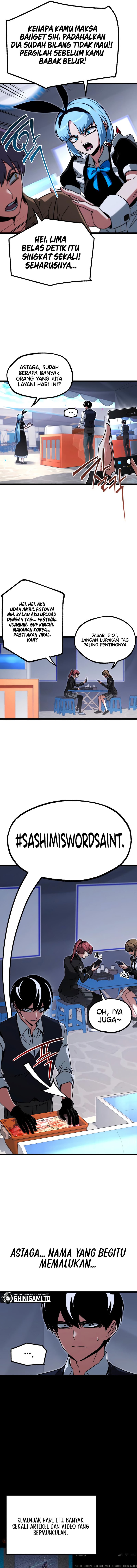 Read I Took over The Academy With a Single Sashimi Knife (ID) Manga Online