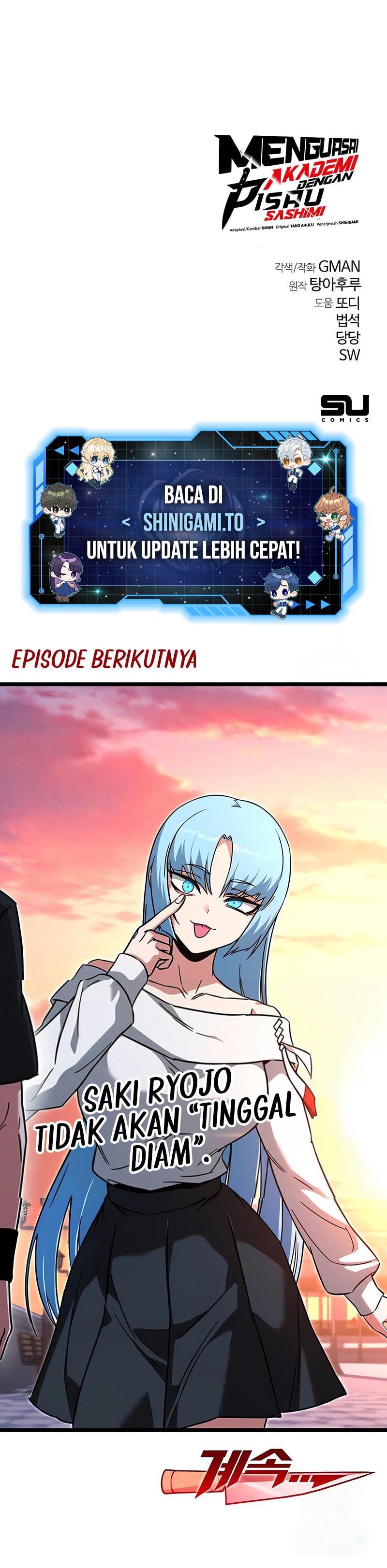 Read I Took over The Academy With a Single Sashimi Knife (ID) Manga Online