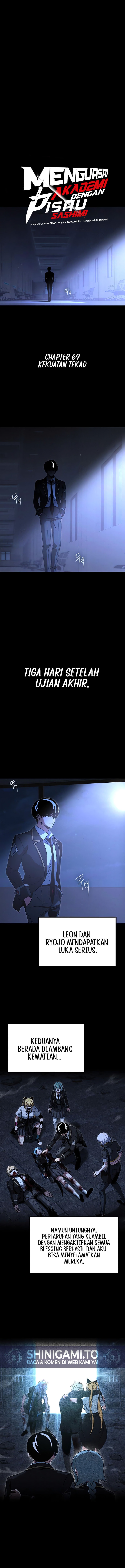 Read I Took over The Academy With a Single Sashimi Knife (ID) Manga Online