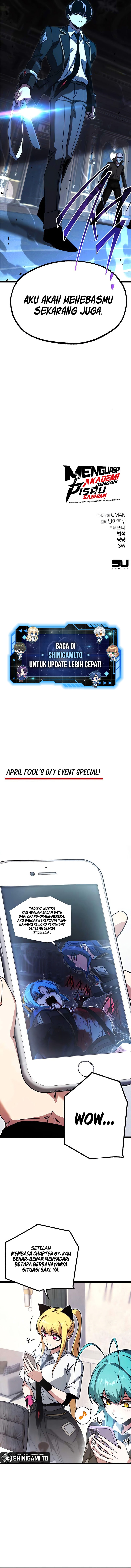 Read I Took over The Academy With a Single Sashimi Knife (ID) Manga Online