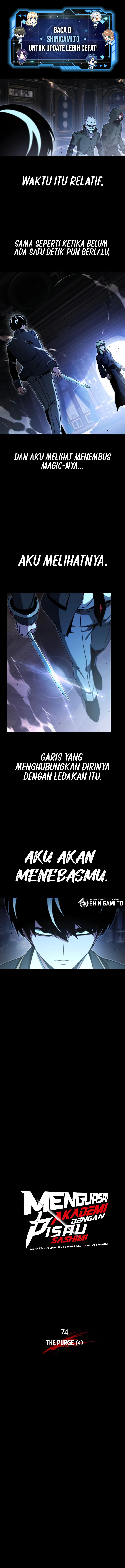 Read I Took over The Academy With a Single Sashimi Knife (ID) Manga Online