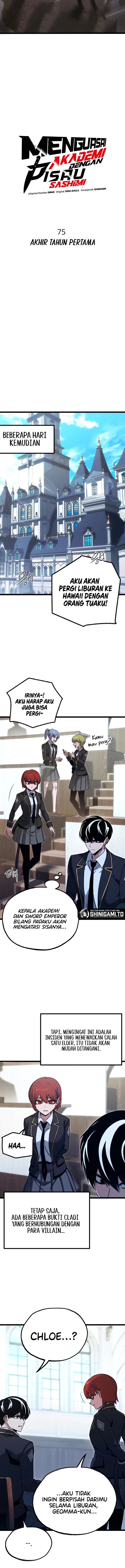 Read I Took over The Academy With a Single Sashimi Knife (ID) Manga Online