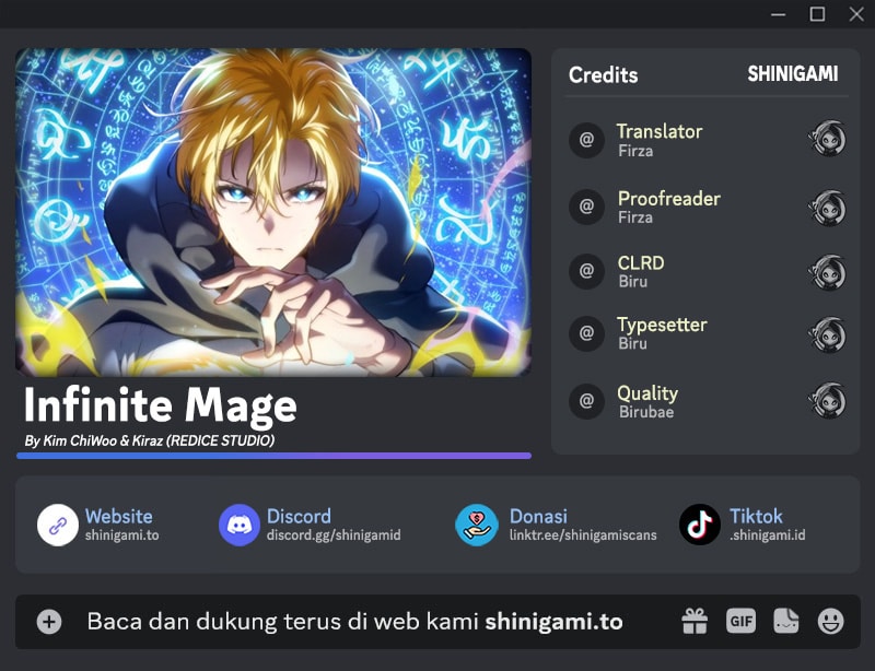 Read Infinite Mage (ID) Manga Online