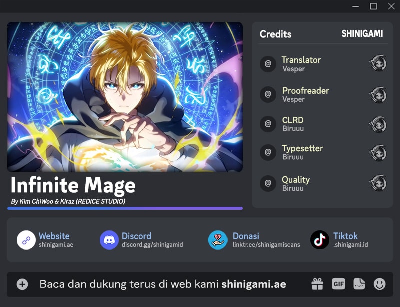 Read Infinite Mage (ID) Manga Online