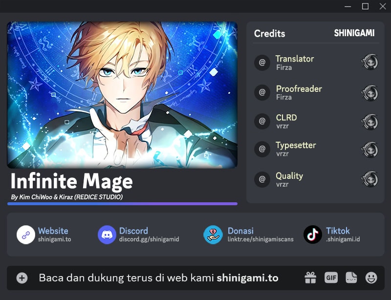 Read Infinite Mage (ID) Manga Online