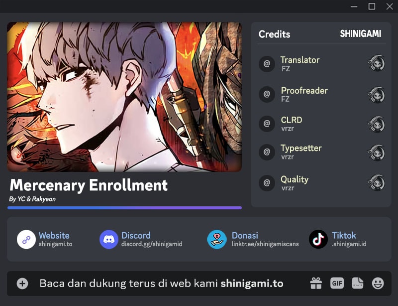 Read Mercenary Enrollment (ID) Manga Online