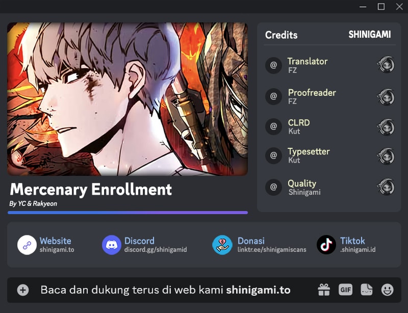 Read Mercenary Enrollment (ID) Manga Online