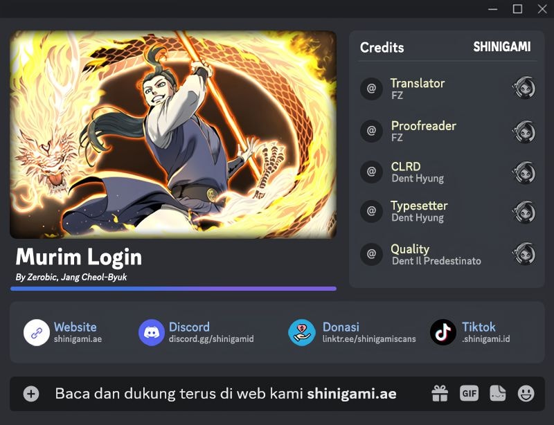 Read Murim Login (ID) Manga Online