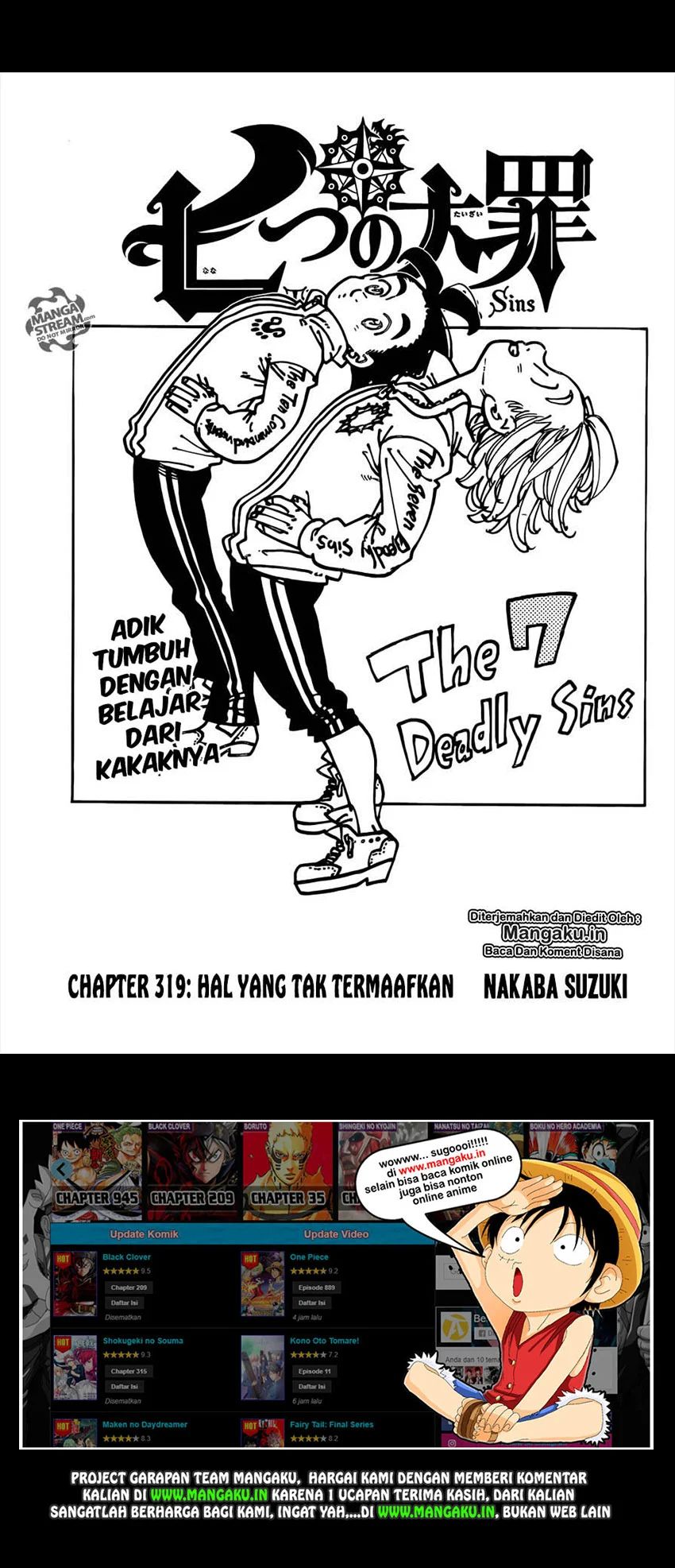 Read Nanatsu no Taizai Bahasa Indonesia (ID) Manga Online