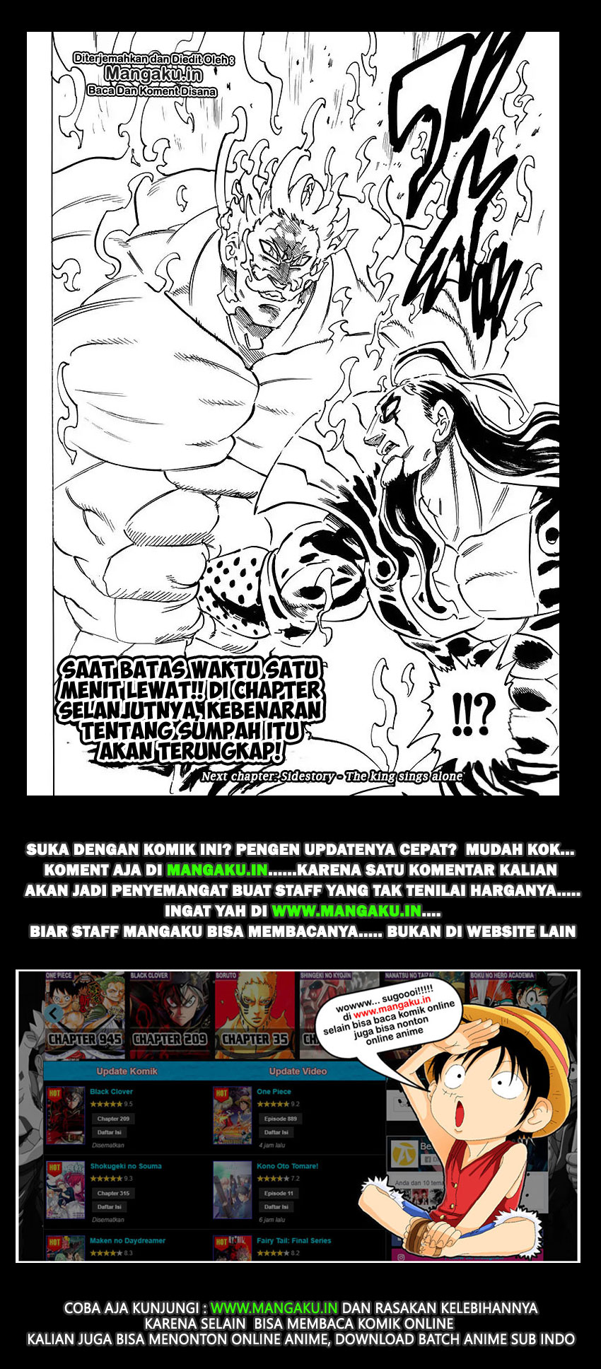 Read Nanatsu no Taizai Bahasa Indonesia (ID) Manga Online