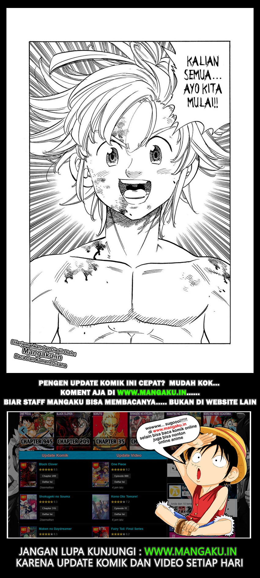Read Nanatsu no Taizai Bahasa Indonesia (ID) Manga Online
