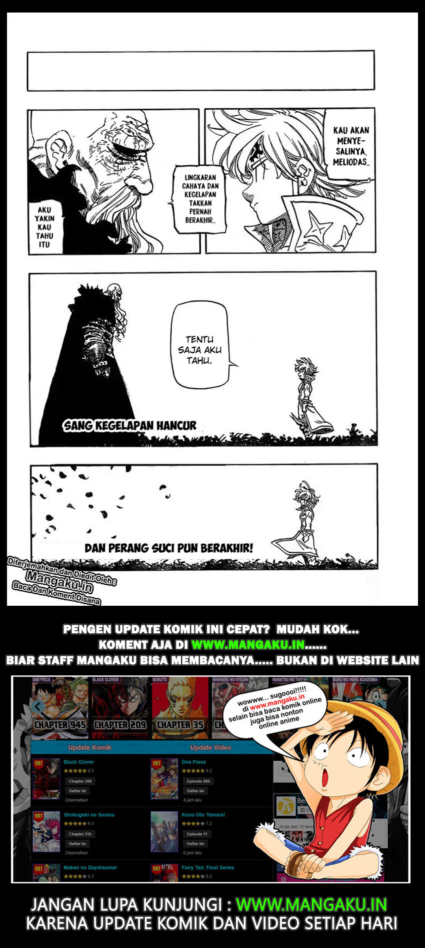 Read Nanatsu no Taizai Bahasa Indonesia (ID) Manga Online