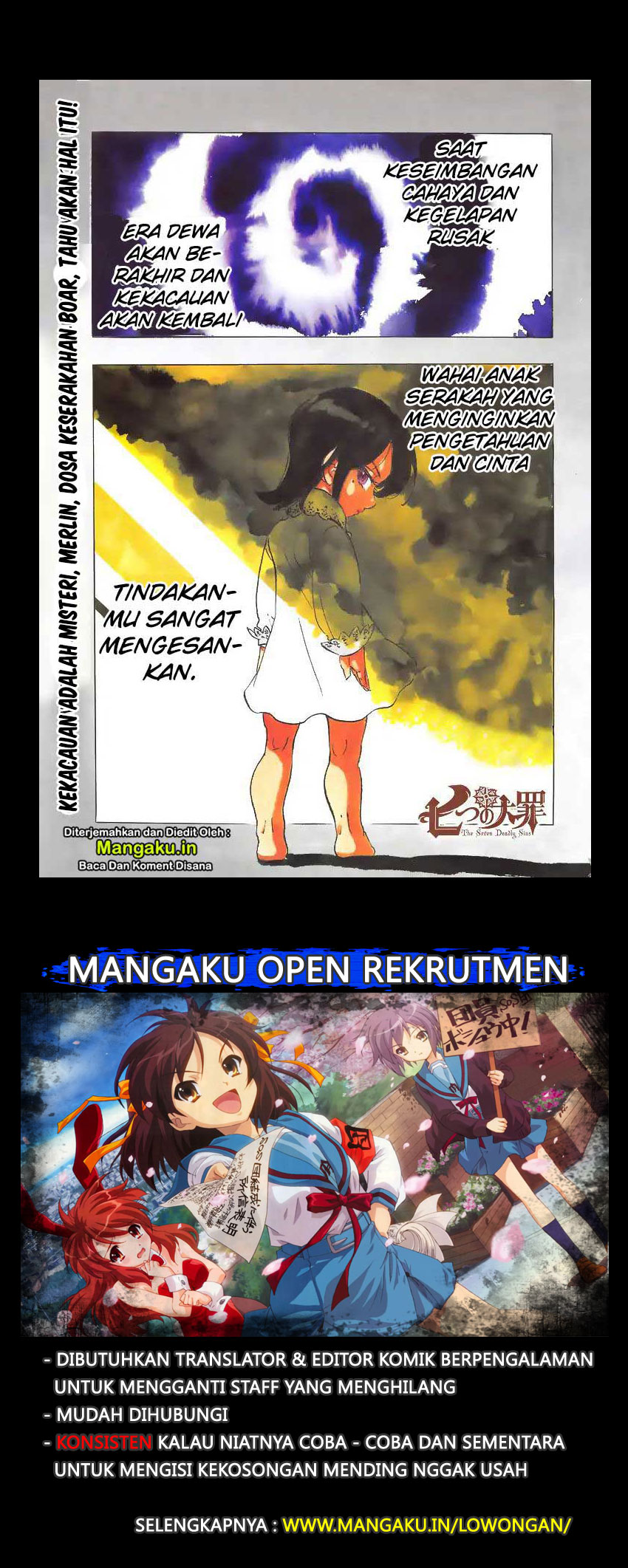 Read Nanatsu no Taizai Bahasa Indonesia (ID) Manga Online