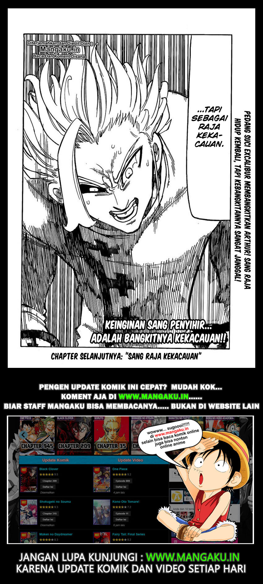 Read Nanatsu no Taizai Bahasa Indonesia (ID) Manga Online