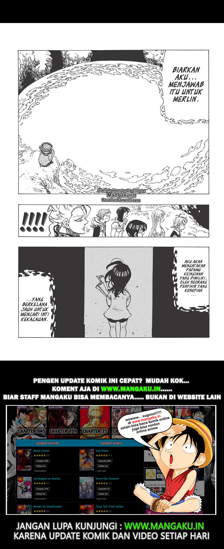 Read Nanatsu no Taizai Bahasa Indonesia (ID) Manga Online