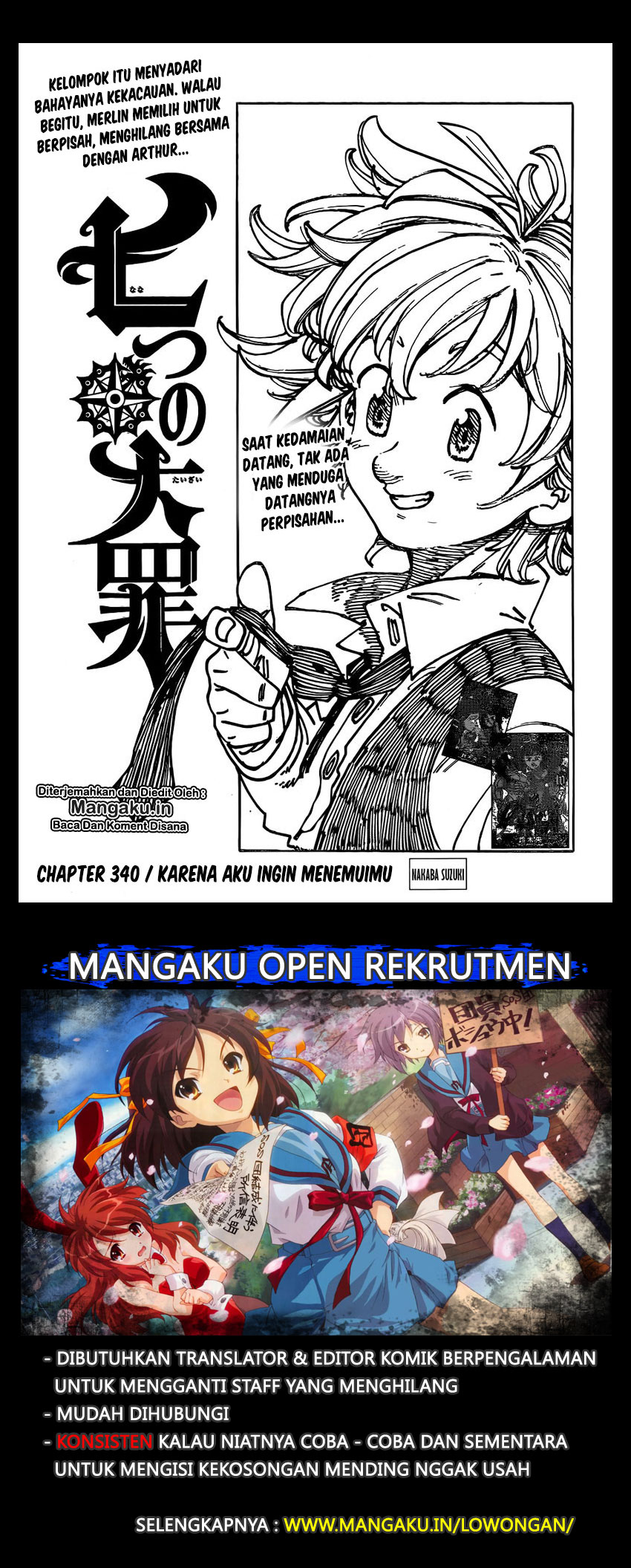 Read Nanatsu no Taizai Bahasa Indonesia (ID) Manga Online