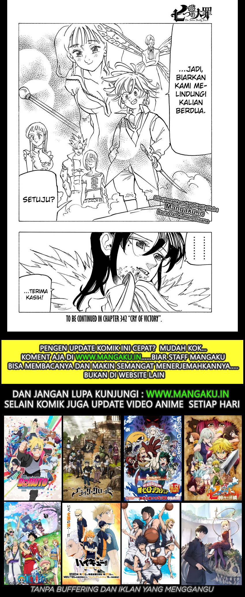 Read Nanatsu no Taizai Bahasa Indonesia (ID) Manga Online