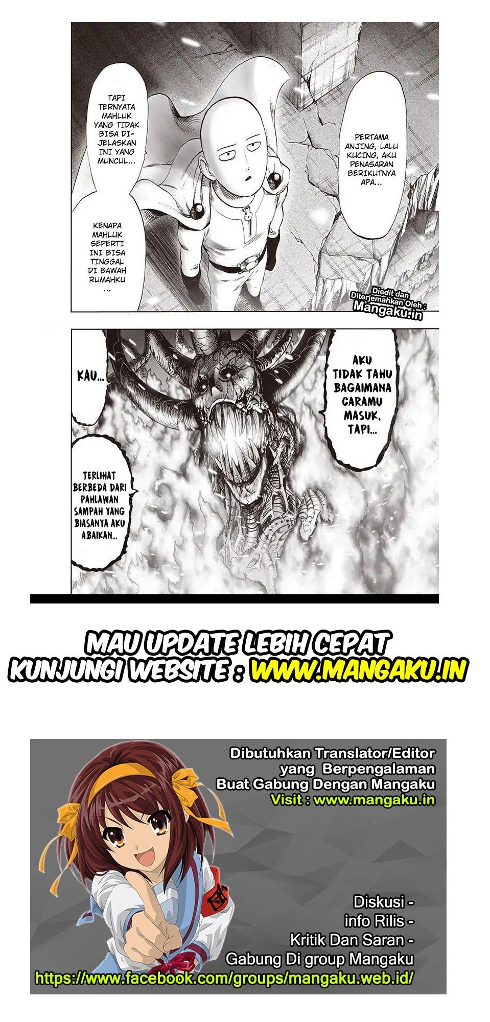 Read One Punch-Man Bahasa Indonesia (ID) Manga Online