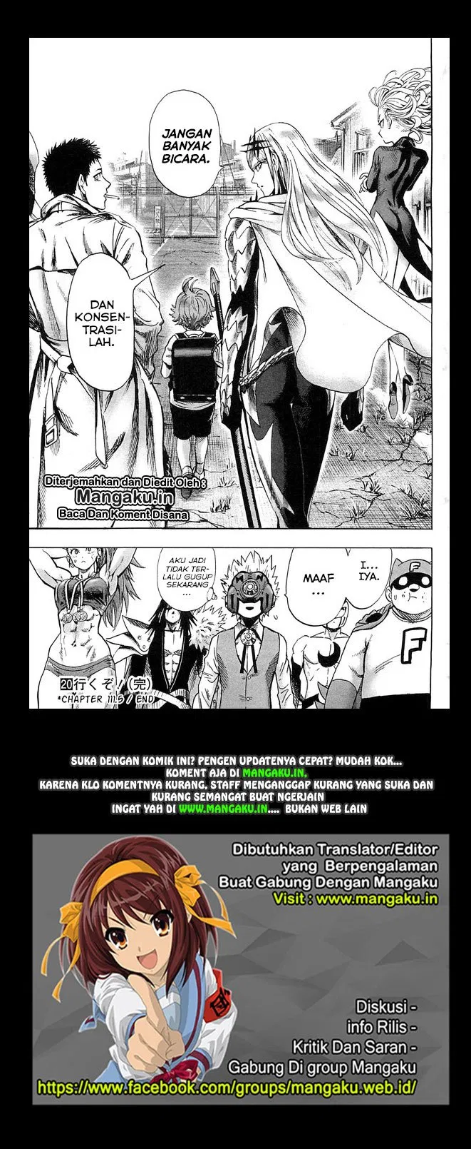 Read One Punch-Man Bahasa Indonesia (ID) Manga Online