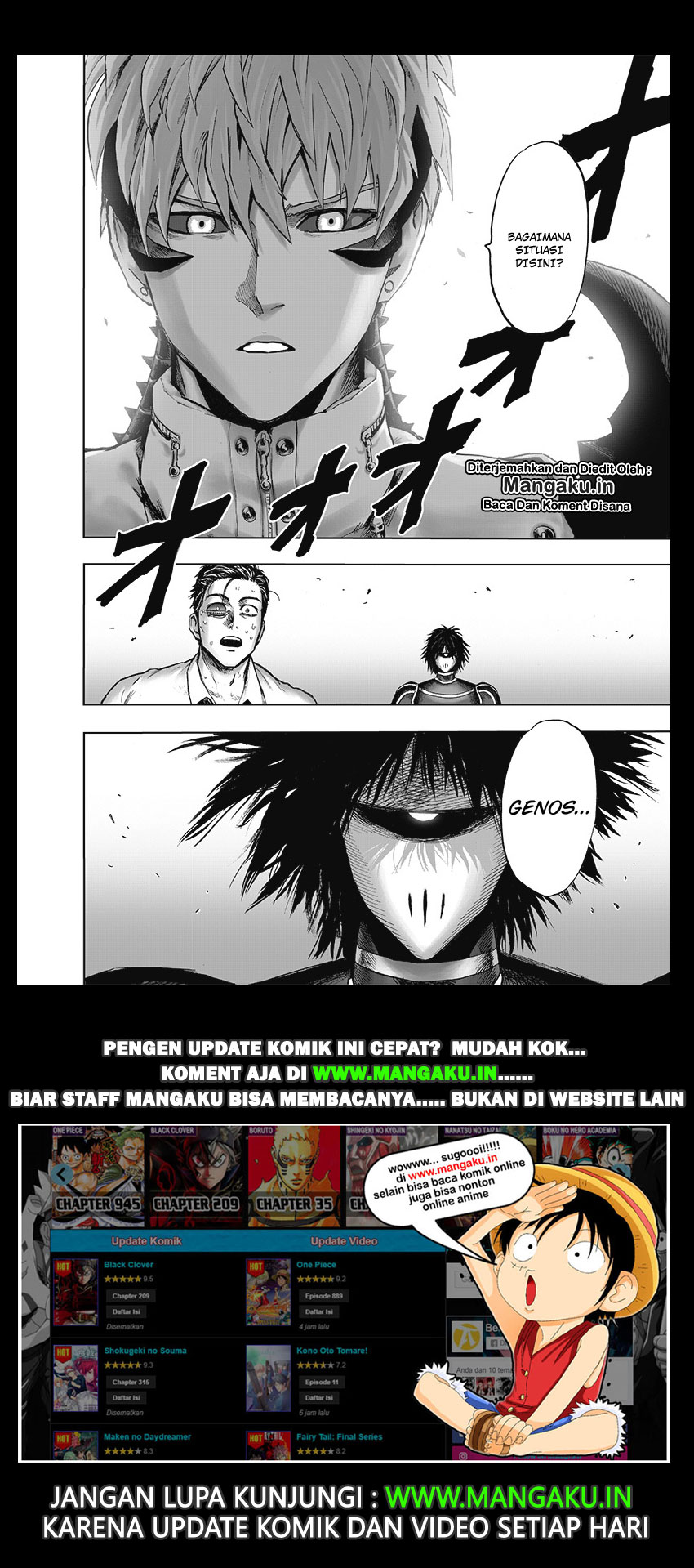 Read One Punch-Man Bahasa Indonesia (ID) Manga Online