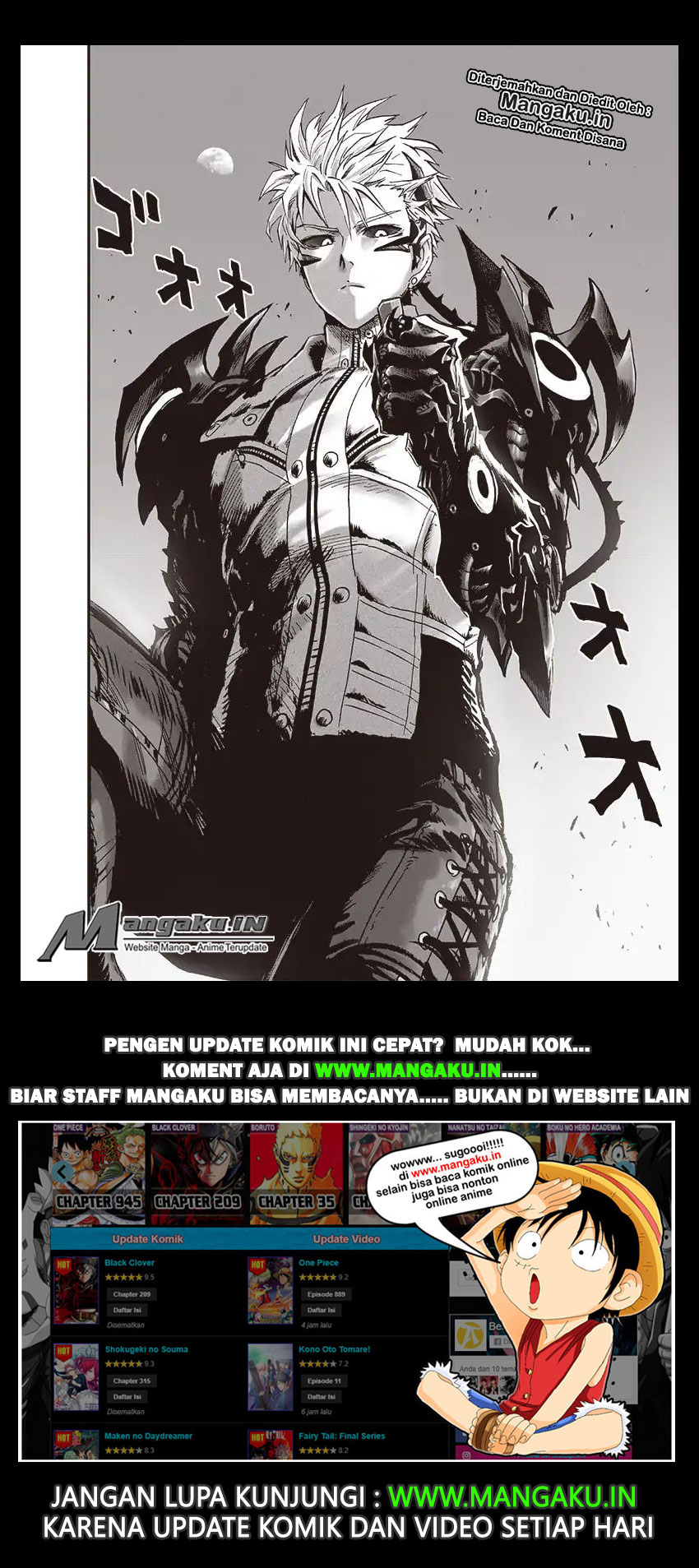 Read One Punch-Man Bahasa Indonesia (ID) Manga Online