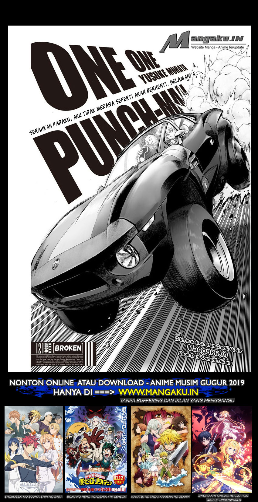 Read One Punch-Man Bahasa Indonesia (ID) Manga Online