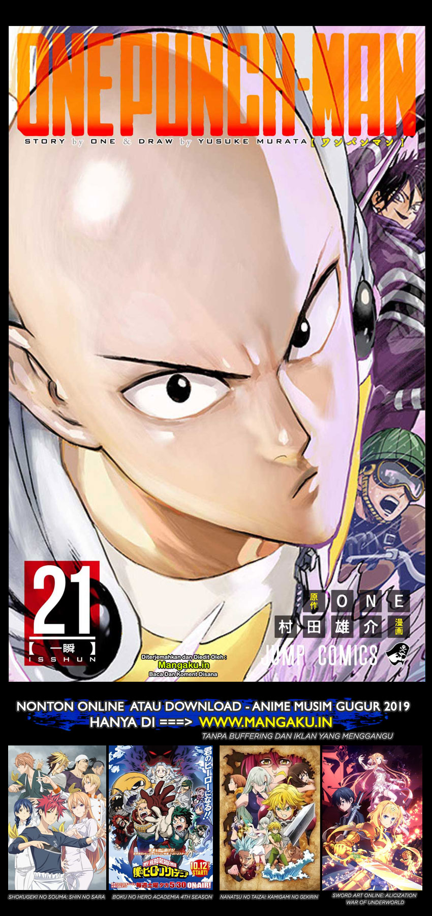 Read One Punch-Man Bahasa Indonesia (ID) Manga Online