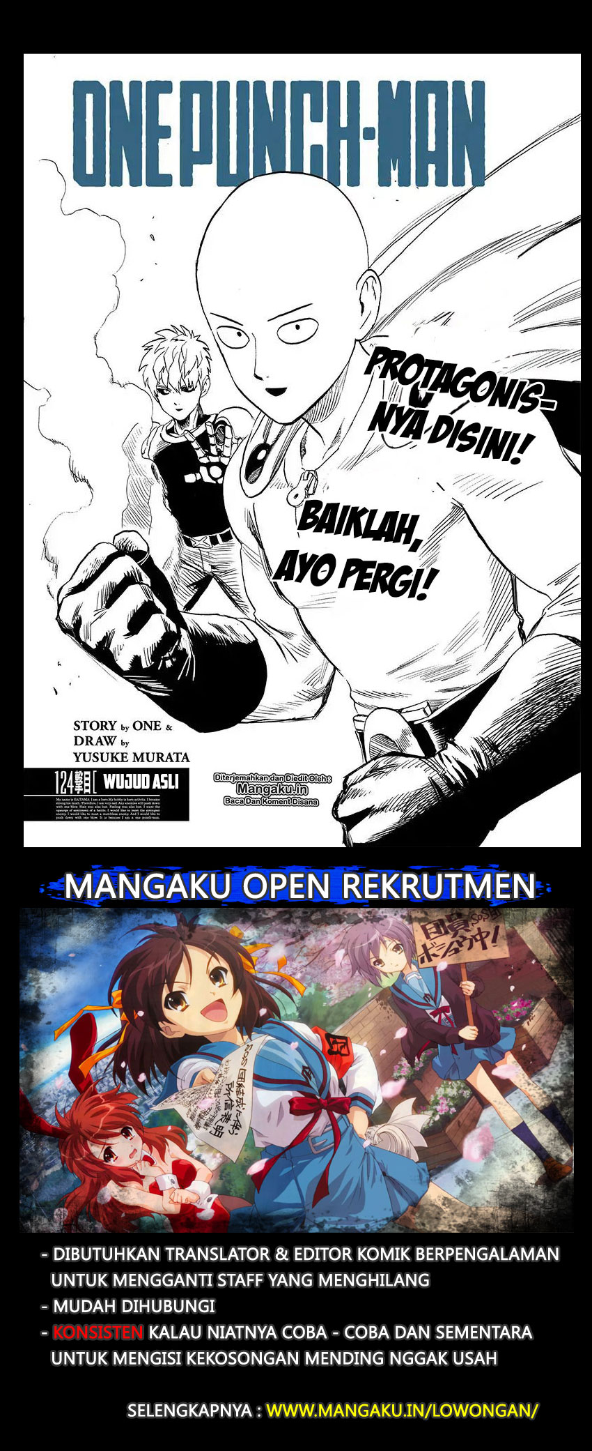 Read One Punch-Man Bahasa Indonesia (ID) Manga Online