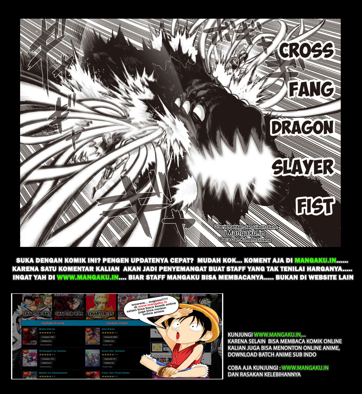 Read One Punch-Man Bahasa Indonesia (ID) Manga Online