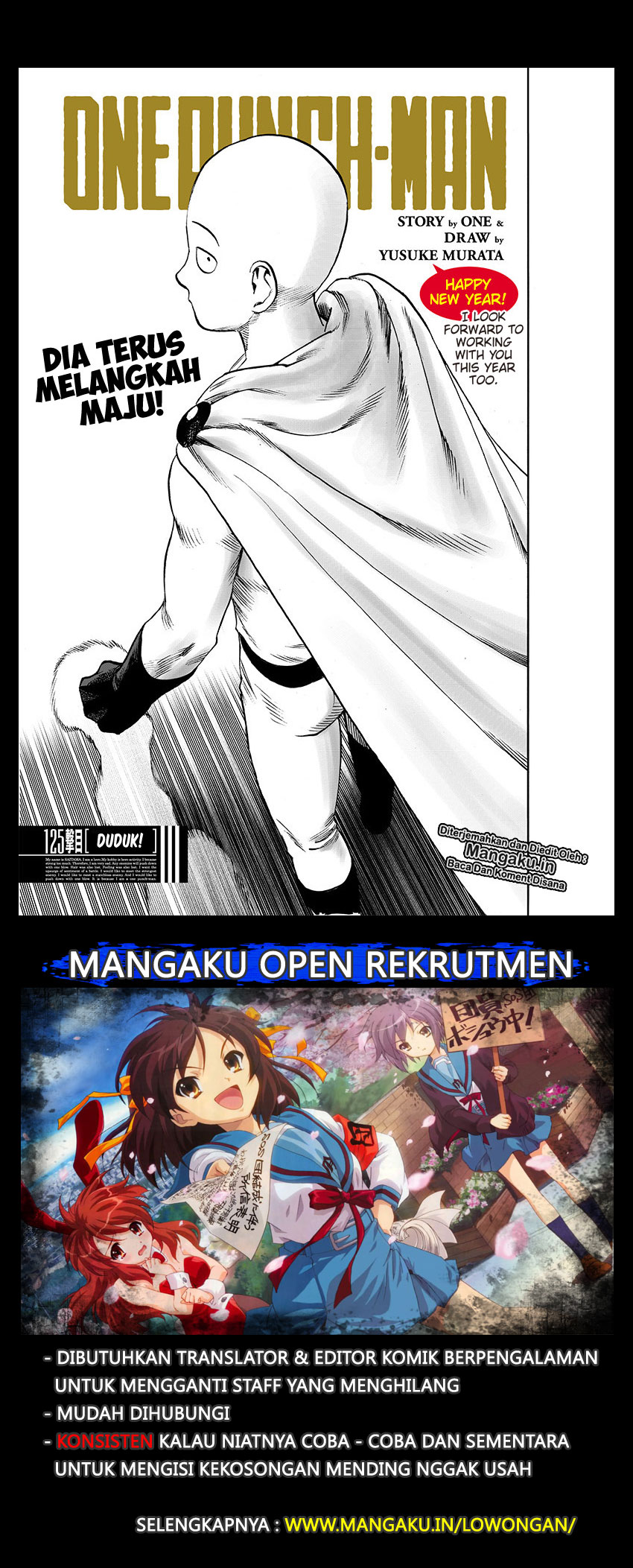 Read One Punch-Man Bahasa Indonesia (ID) Manga Online