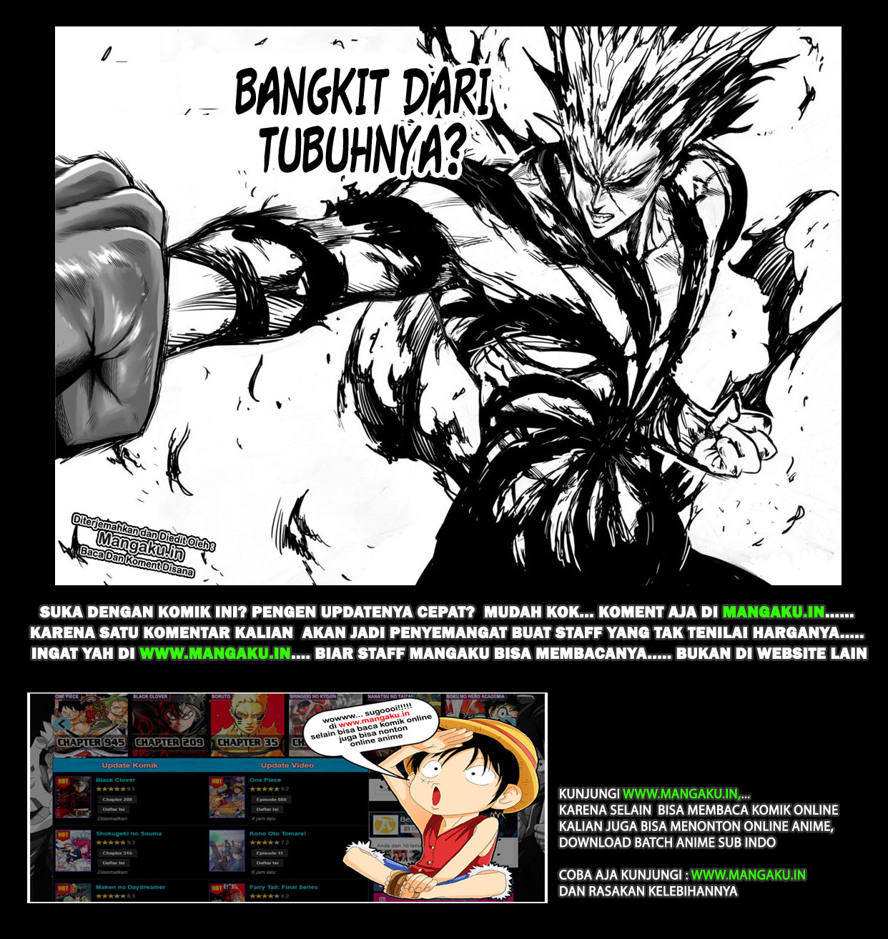 Read One Punch-Man Bahasa Indonesia (ID) Manga Online