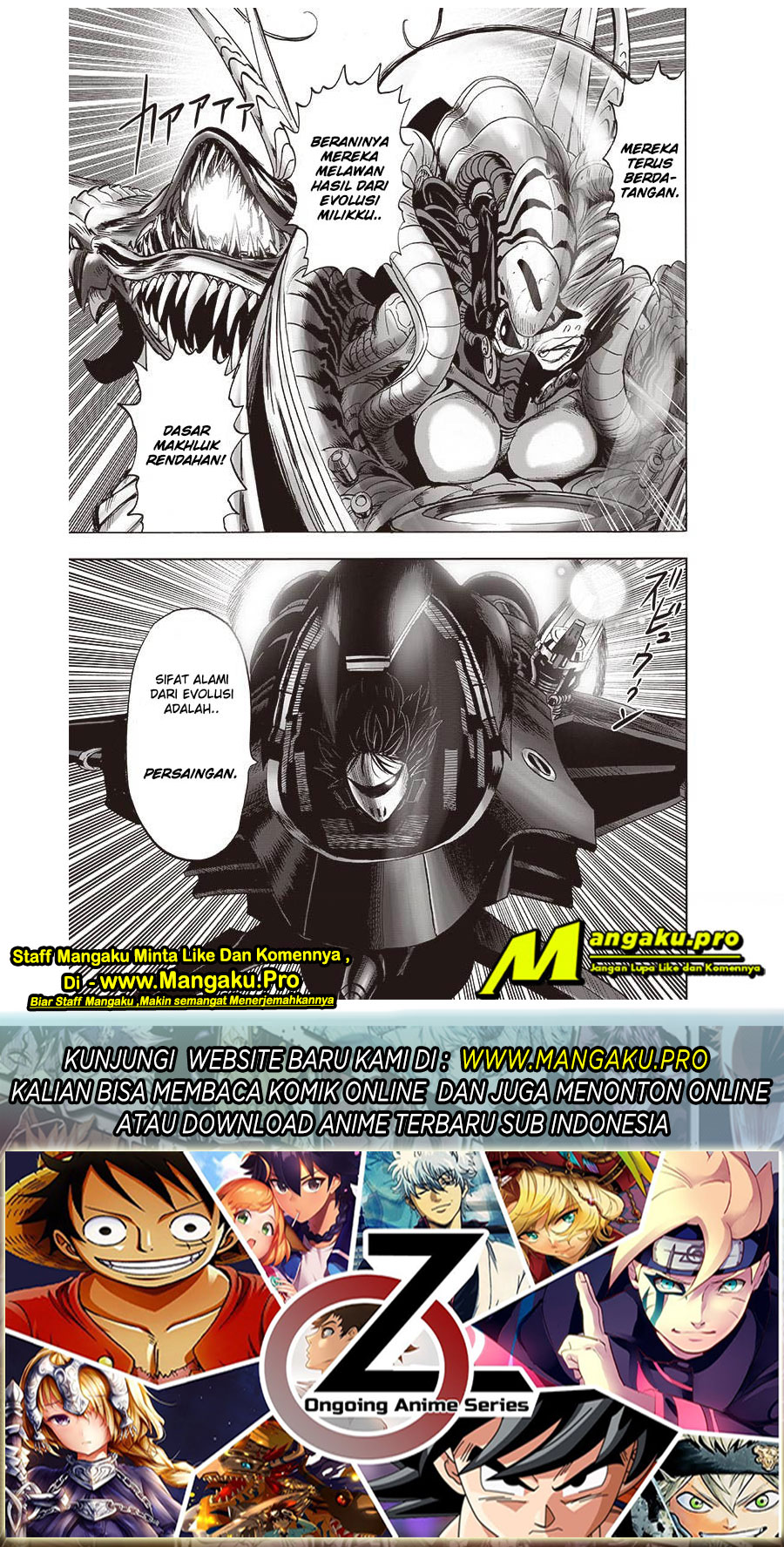 Read One Punch-Man Bahasa Indonesia (ID) Manga Online