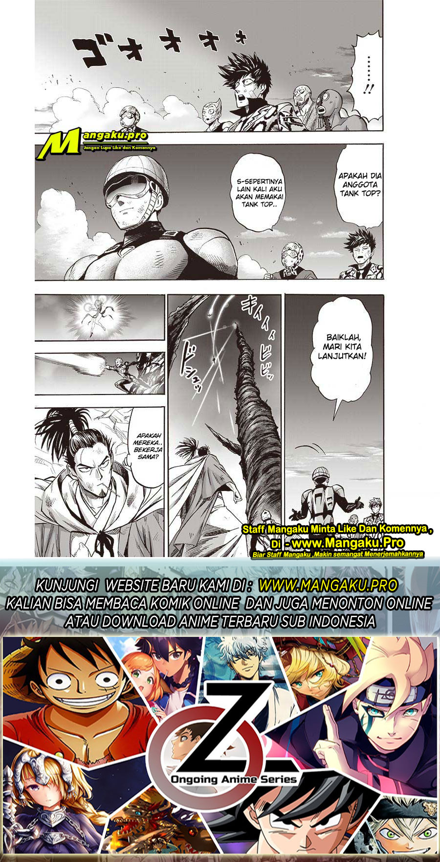 Read One Punch-Man Bahasa Indonesia (ID) Manga Online