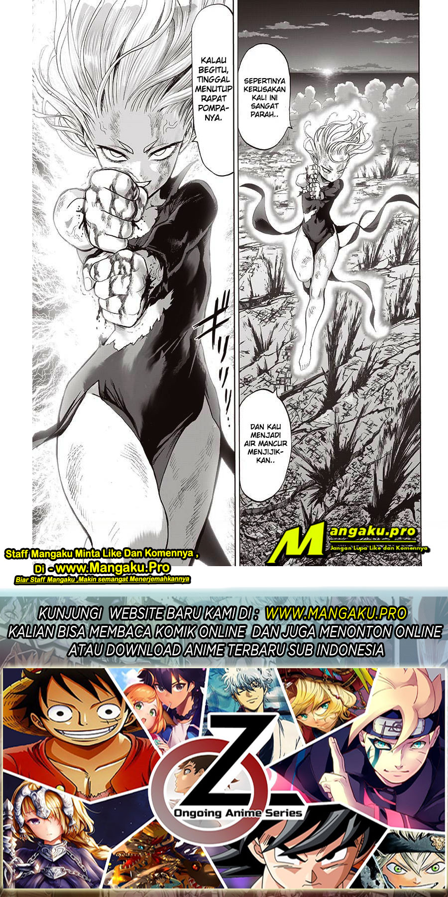 Read One Punch-Man Bahasa Indonesia (ID) Manga Online