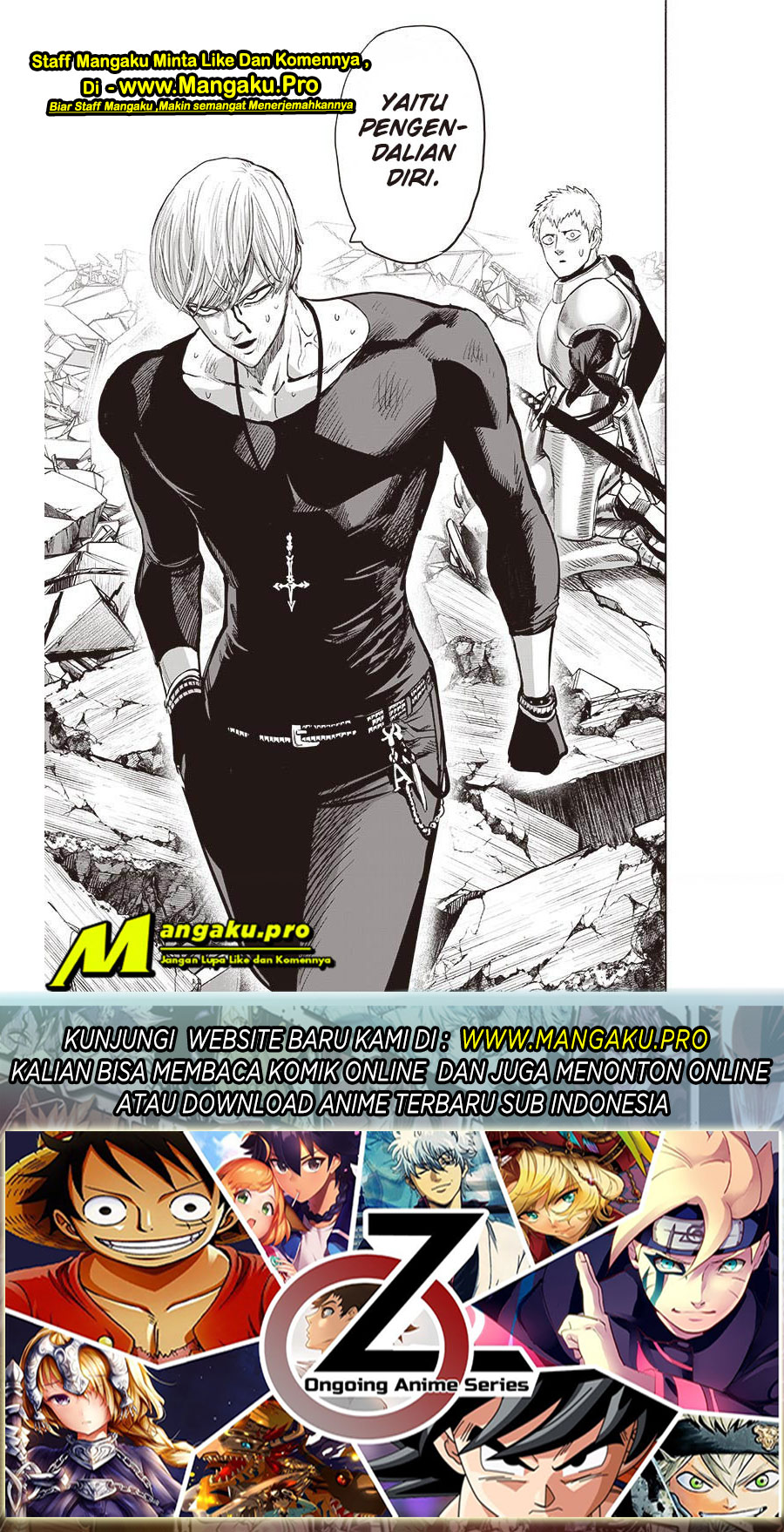 Read One Punch-Man Bahasa Indonesia (ID) Manga Online