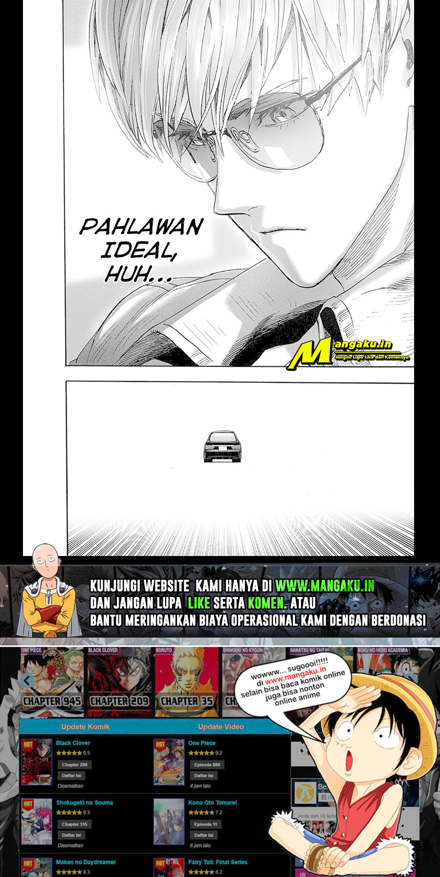 Read One Punch-Man Bahasa Indonesia (ID) Manga Online