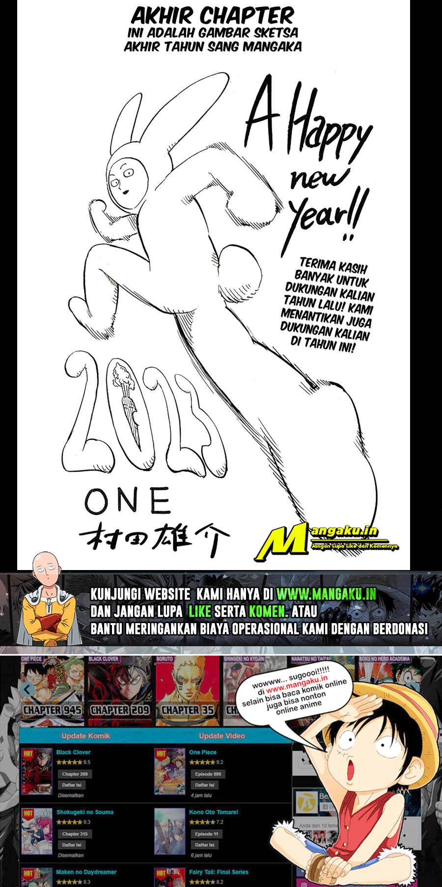 Read One Punch-Man Bahasa Indonesia (ID) Manga Online